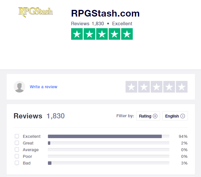 RPGStash Review for Cheap OSRS Gold 2