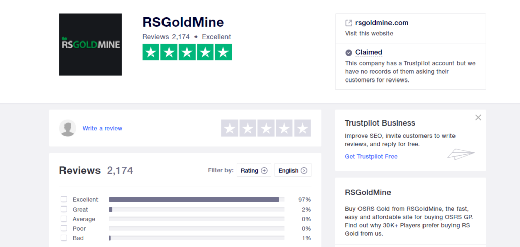 RSGoldMine Review on Cheapest OSRS Gold