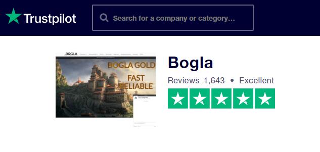 Bogla Gold 2 Trustpilot